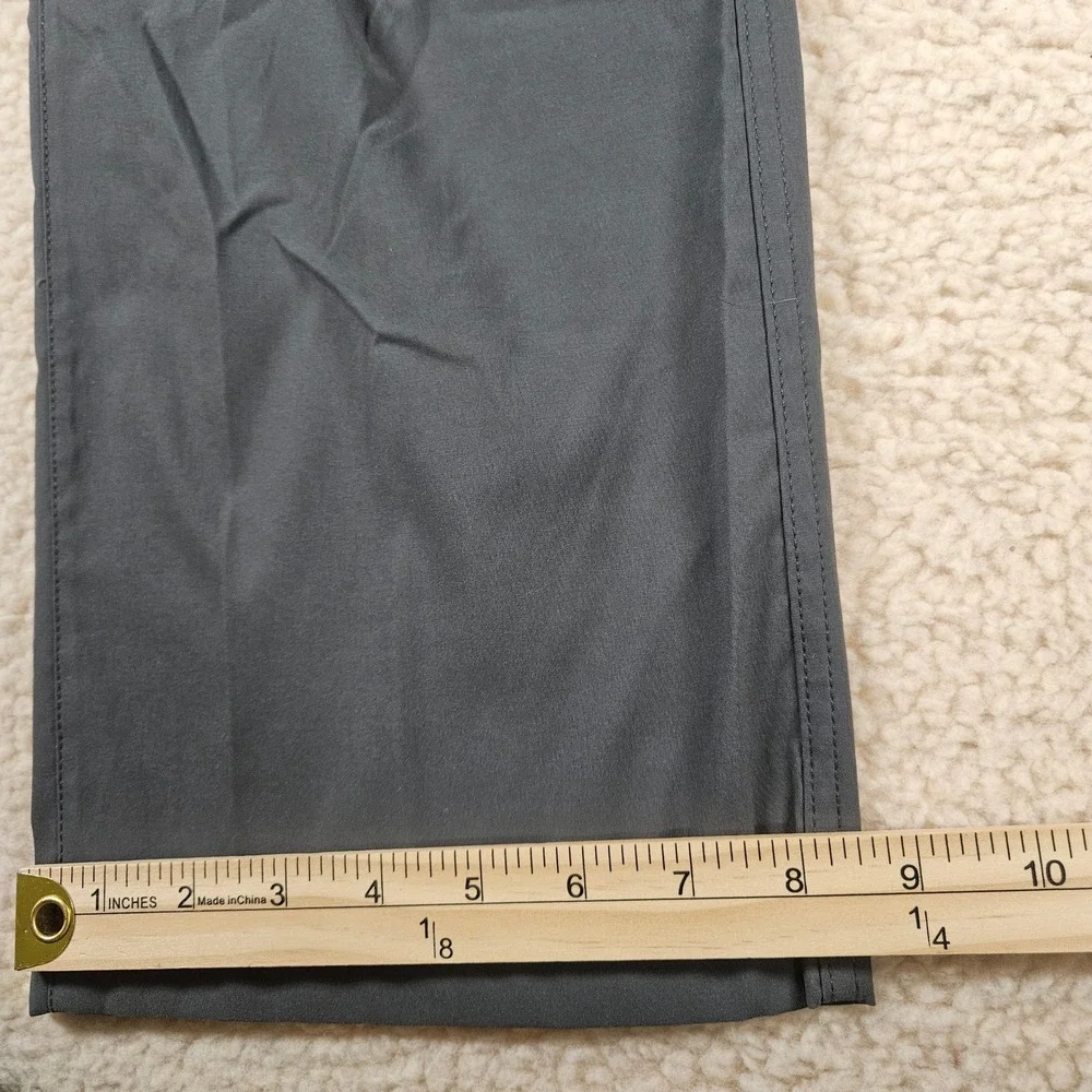 Eddie Bauer Tech Pants Men 36x30 Gray Stretch Hiking Outdoor Gorpcore C3053077